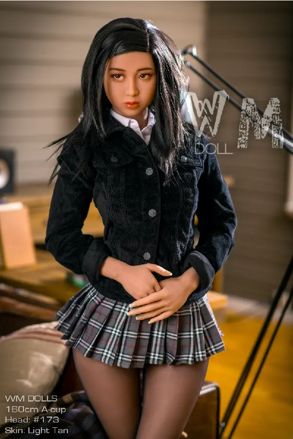 Xlifedolls|160cm(5ft2) Flat Chest Real Girl Sex Doll [USA Stock]