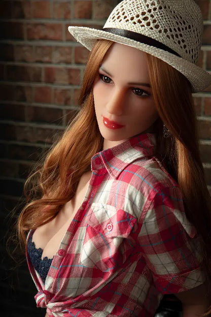 Xlifedolls|168cm(5ft51) Red Hair Hyper Realistic Sex Doll [USA Stock]