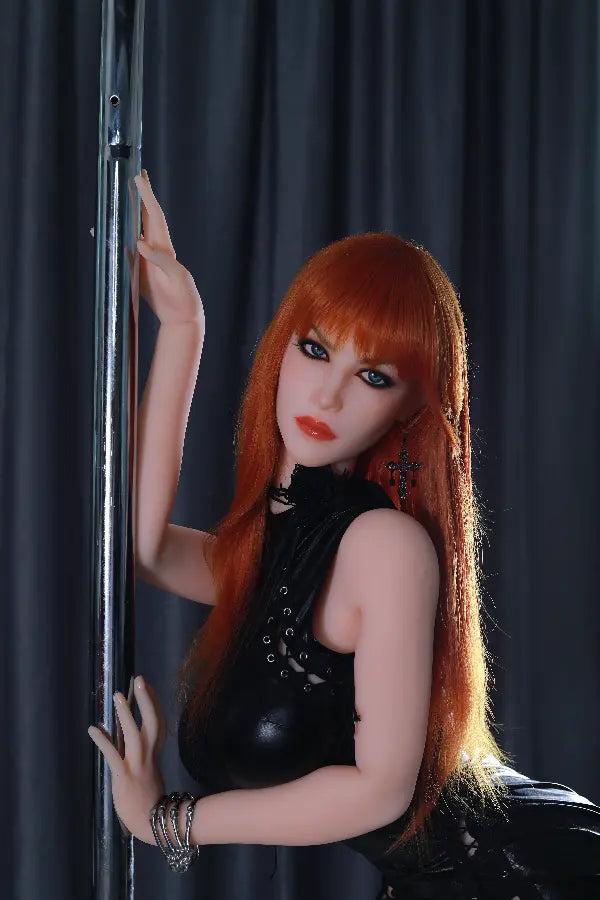 Xlifedolls|168cm(5ft51) Red Long Hair Top Fire Sex Doll [USA Stock]