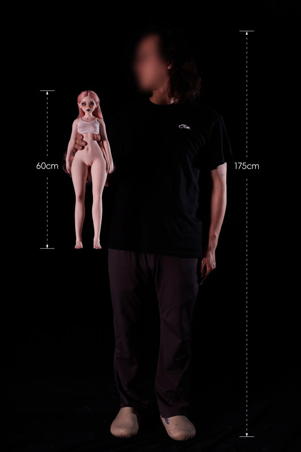 Xlifedolls|60cm(1ft96) Full Silicone Tiny Sex Doll