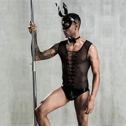 Xlifedolls|Men's Bunny Uniform Sexy Lingerie