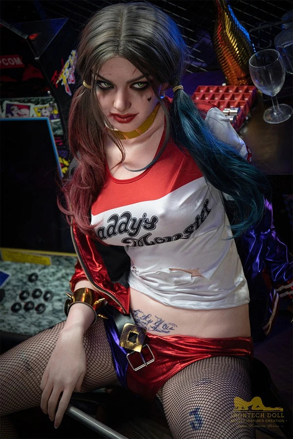Xlifedolls|166cm(5ft44) Cosplay Fantasy Harley Quinn Sex Doll