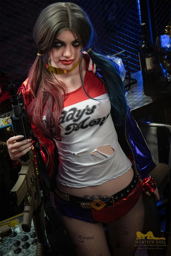 Xlifedolls|166cm(5ft44) Cosplay Fantasy Harley Quinn Sex Doll