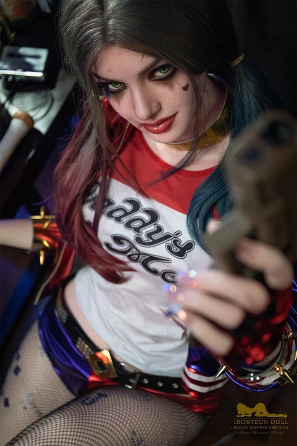 Xlifedolls|166cm(5ft44) Cosplay Fantasy Harley Quinn Sex Doll