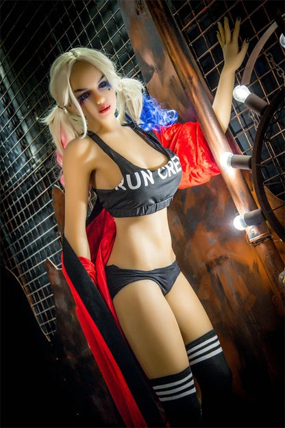 Xlifedolls|170cm(5ft57) Life-Size COS Harley Quinn Sex Doll