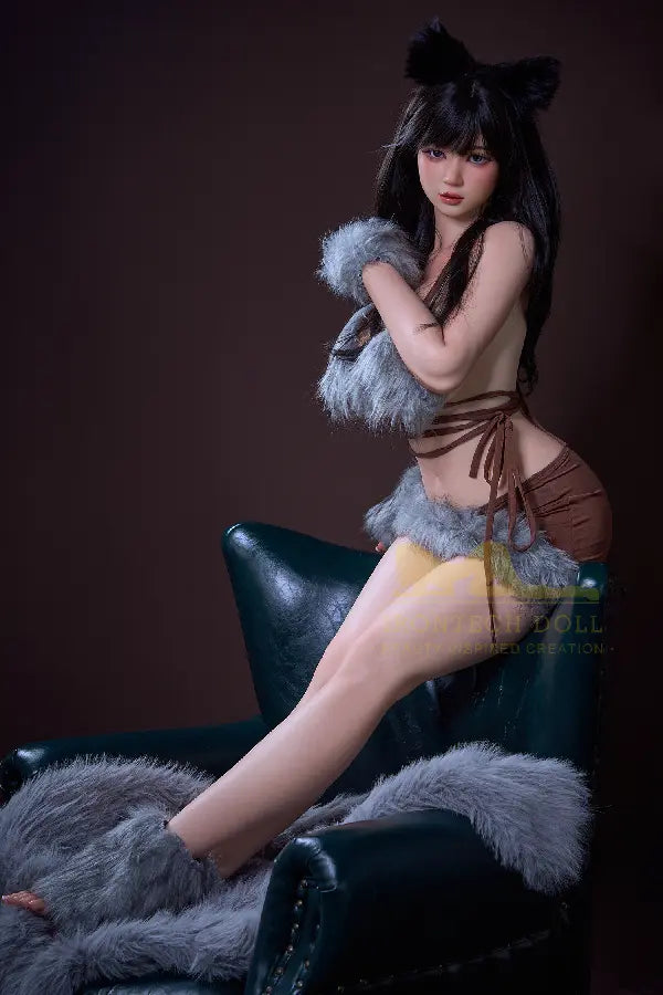 Xlifedolls|165cm(5ft41) Black Hair Oral Sex Babe Asian Sex Doll