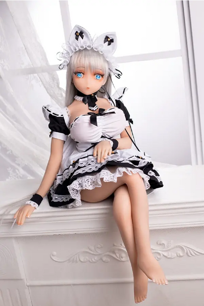 Xlifedolls|105 cm (41 Zoll) Echte weibliche Mini-Sexpuppe jenseits von Zeit und Raum [USA-Lager]