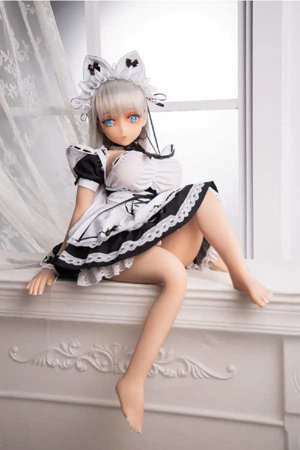 Xlifedolls|105 cm (41 Zoll) Echte weibliche Mini-Sexpuppe jenseits von Zeit und Raum [USA-Lager]