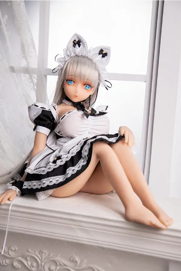 Xlifedolls|105 cm (41 Zoll) Echte weibliche Mini-Sexpuppe jenseits von Zeit und Raum [USA-Lager]
