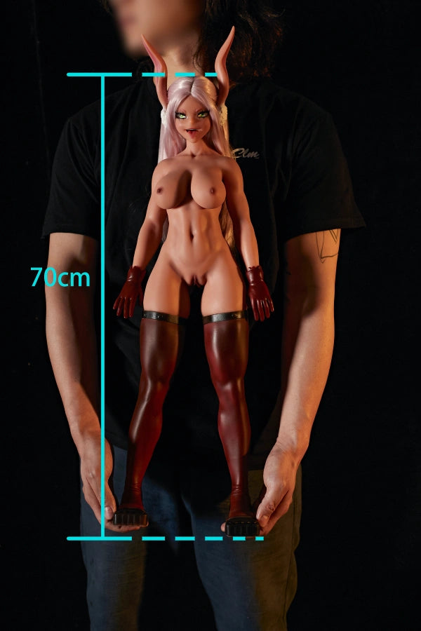 Xlifedolls|70cm(2ft29) Full Silicone Furry Anime Sex Doll