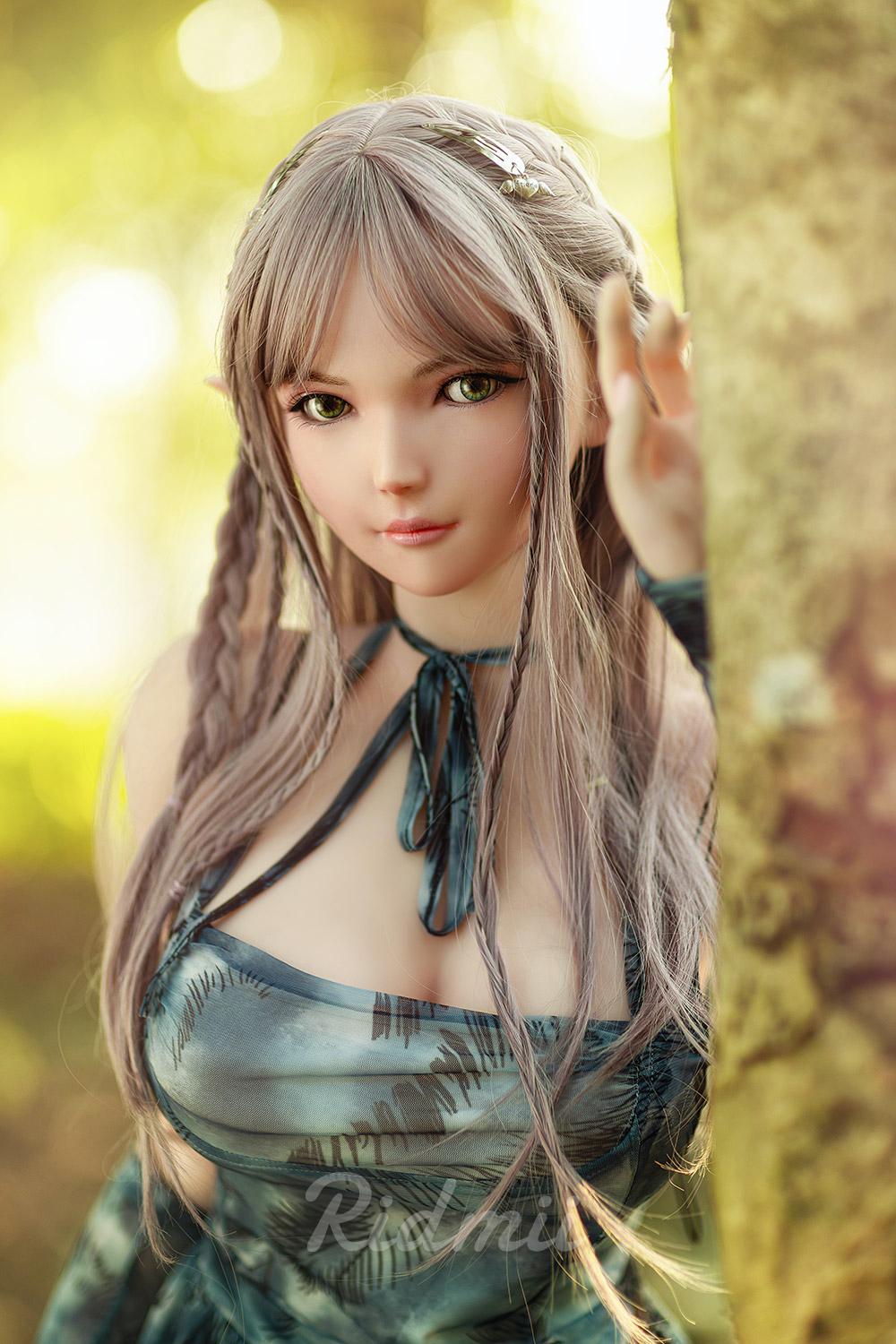 Xlifedolls|163cm(5ft34) Silicone Head Big Breasts Elf Sex Doll [USA Stock]