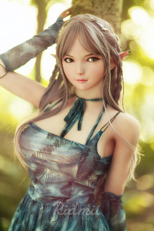 Xlifedolls|163cm(5ft34) Silicone Head Big Breasts Elf Sex Doll [USA Stock]