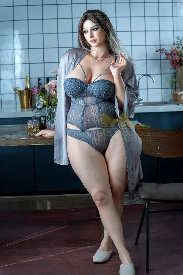 Xlifedolls|162cm(5ft31) Blonde Long Hair Luxury BBW Sex Doll