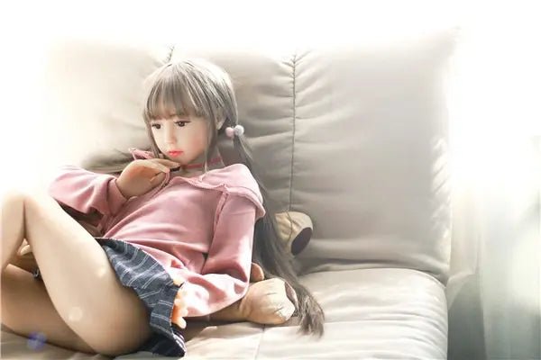 Xlifedolls|100cm(3ft28) Flat Chest Best Mini Sex Dolls [USA Stock] - XlifeDolls