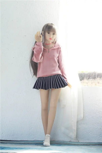 Xlifedolls|100cm(3ft28) Flat Chest Best Mini Sex Dolls [USA Stock] - XlifeDolls