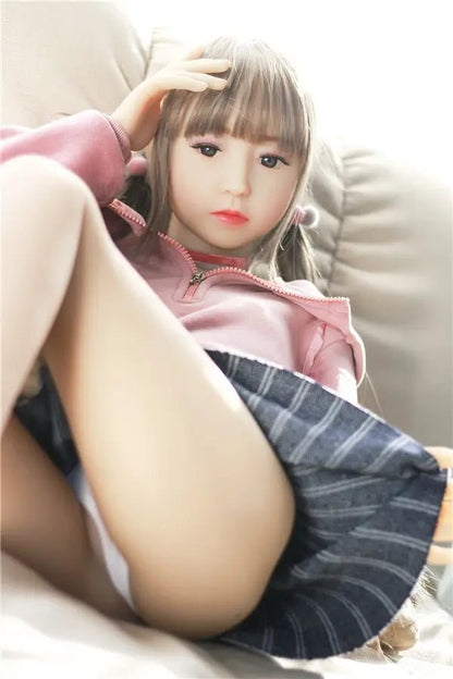Xlifedolls|100cm(3ft28) Flat Chest Best Mini Sex Dolls [USA Stock] - XlifeDolls