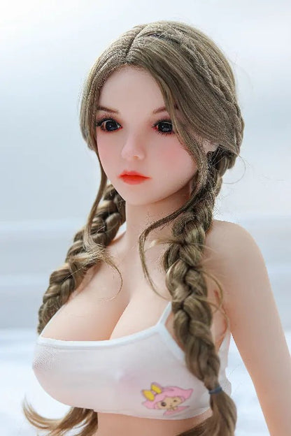 Xlifedolls|100cm(3ft28) Realistic Cheap Long Hair Mini Sex Doll [USA Stock] - XlifeDolls