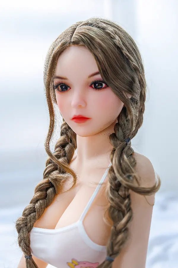 Xlifedolls|100cm(3ft28) Realistic Cheap Long Hair Mini Sex Doll [USA Stock] - XlifeDolls