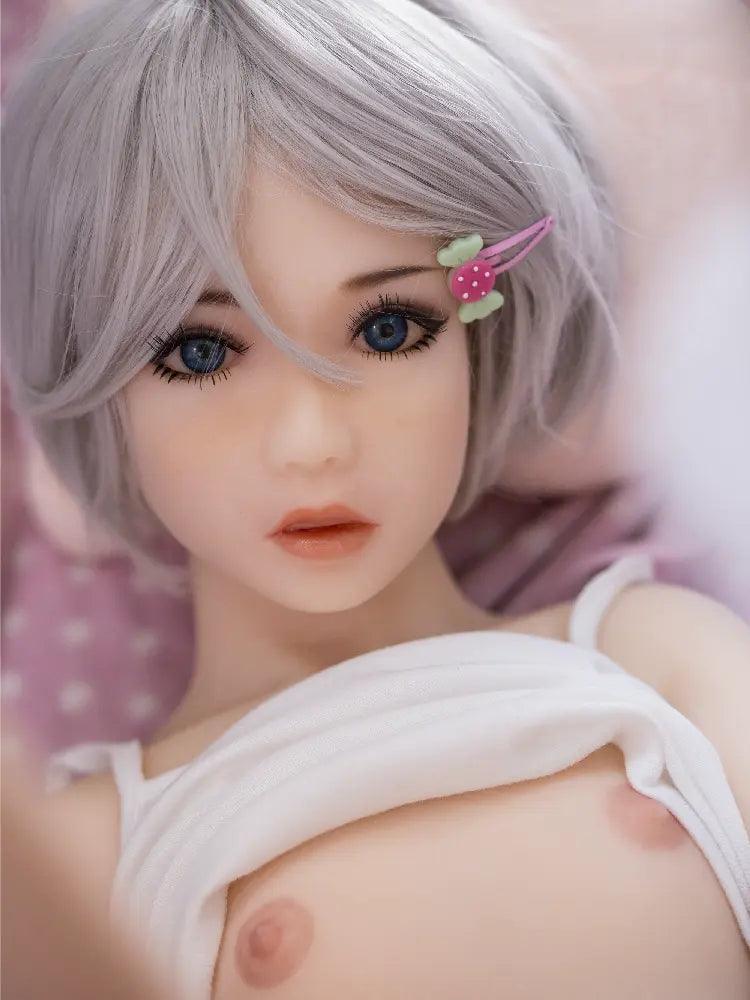 Xlifedolls|125cm(4ft10) Real Cheap Female Mini Sex Doll Flat Chest - XlifeDolls