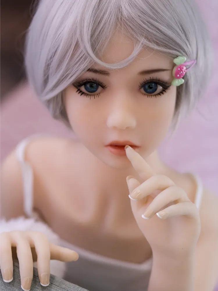 Xlifedolls|125cm(4ft10) Real Cheap Female Mini Sex Doll Flat Chest - XlifeDolls