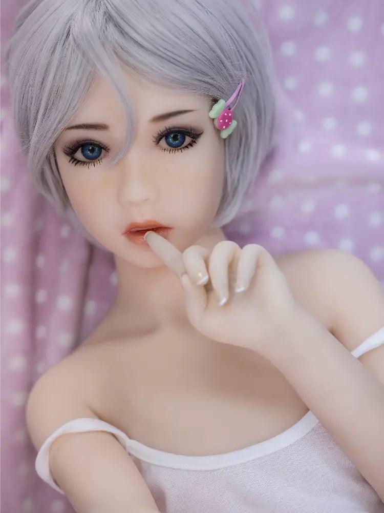 Xlifedolls|125cm(4ft10) Real Cheap Female Mini Sex Doll Flat Chest - XlifeDolls