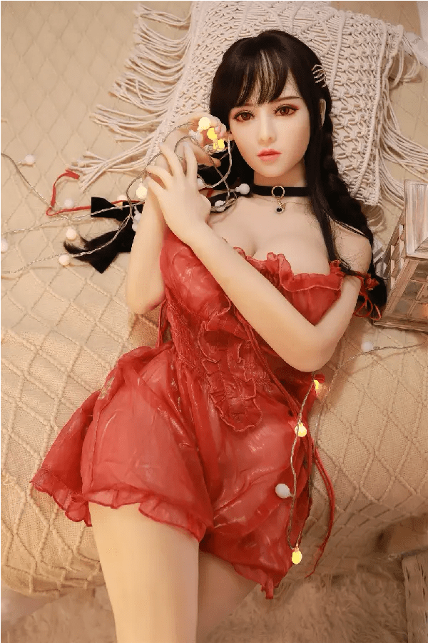 Xlifedolls|158cm(5ft18) Red Sexy Pajamas Japanese Female Sex Doll [CA Stock] - XlifeDolls
