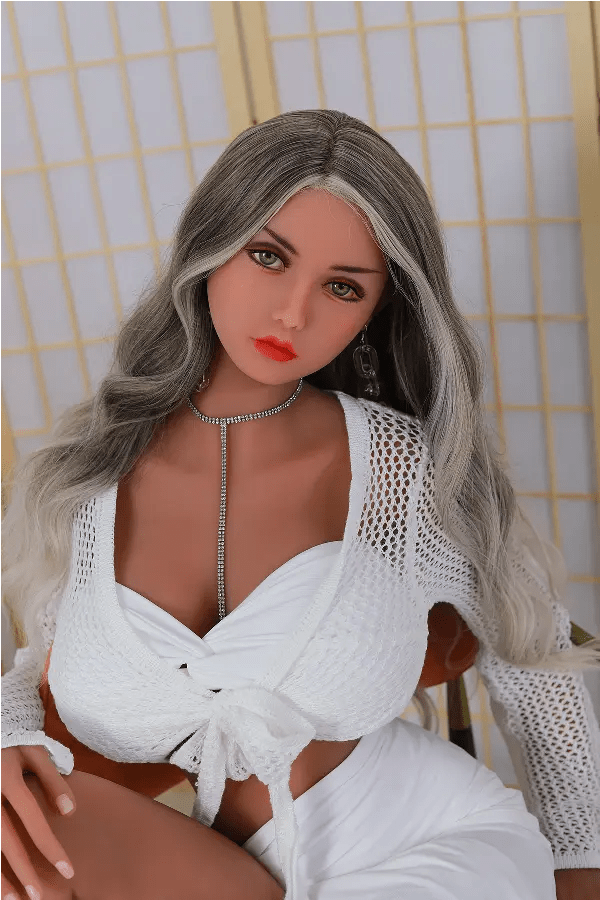 Xlifedolls|158cm(62in) Best Realistic Silver Hair Female Sex Doll [USA Stock] - XlifeDolls