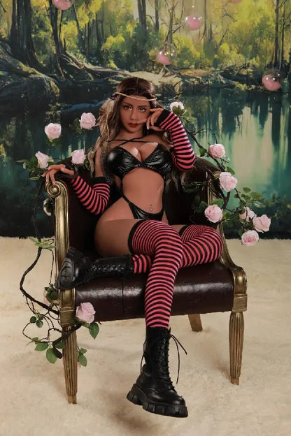 Xlifedolls|158cm(5ft18) Best Sexy Leather Lingerie Female Cheap Sex Doll [CA Stock] - XlifeDolls
