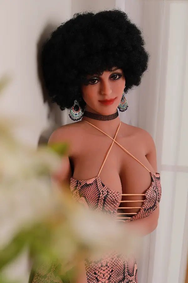 Xlifedolls|168cm(5ft51) Sexy Snake Print Suspenders Female Cheap Sex Doll [USA Stock] - XlifeDolls