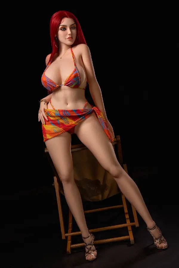 Xlifedolls|169cm(5ft54) Life Size Mature Busty Silicone Head Sex Doll [USA Stock] - XlifeDolls