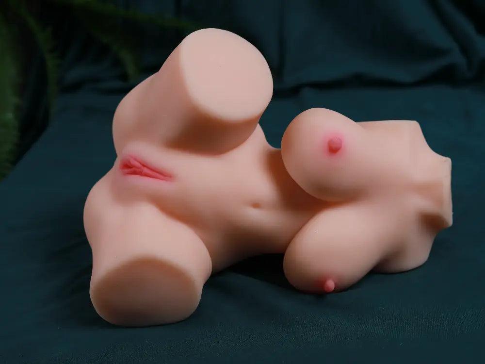 Xlifedolls|43cm(1ft41) 16LB Real Female Sex Doll Torso With Big Breasts Skin Color - XlifeDolls