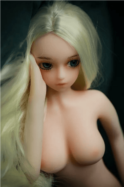 Xlifedolls|60cm(23in) Cheap Female Mini Sex Doll Blond Hair - XlifeDolls